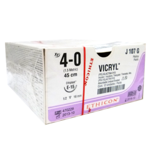 Fio de Sutura Vicryl 4-0 c/ 12 1,5 Cm - Ethicon