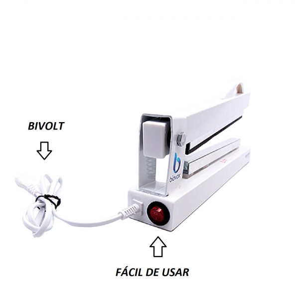 Seladora P Autoclave Papel Grau Cirúrgico - 25cm - Biovox